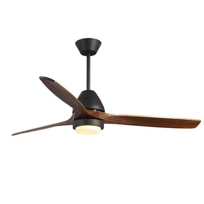 LED 20W Solid Wood Ceiling Fan Cây Propeller Ceiling Fan