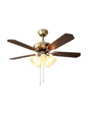 Retro 42 quạt trần châu Âu 4 quạt trần blades 1200mm