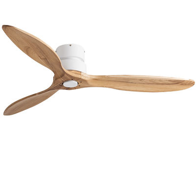 Máy quạt trần treo hiện đại với đèn 3 Blade Flush Mount