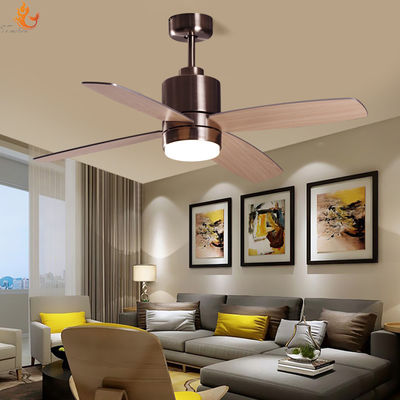 16W hiện đại đèn LED mái nhà Fan Hunter 42 mái nhà Fan Flush Mount