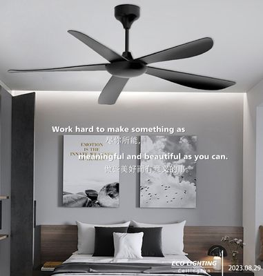 Iron Blades Modern LED Ceiling Fan 55 Inch Ceiling Fan Với Ánh sáng