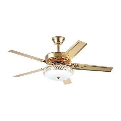 52In Tiết kiệm năng lượng Fan trần Tiếng ồn thấp ABS Five Blade Fan