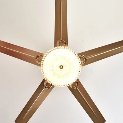 52In Tiết kiệm năng lượng Fan trần Tiếng ồn thấp ABS Five Blade Fan