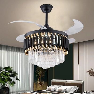 Đèn quạt trần động cơ DC có đèn LED 52 inch 20W