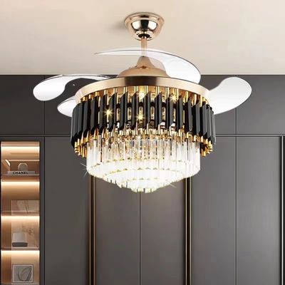 Đèn quạt trần động cơ DC có đèn LED 52 inch 20W