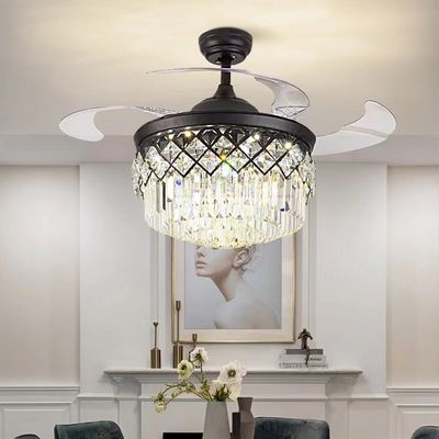 Hiện đại bán tốt 42 Inch chất lượng cao thông minh quạt trần động cơ DC với ánh sáng