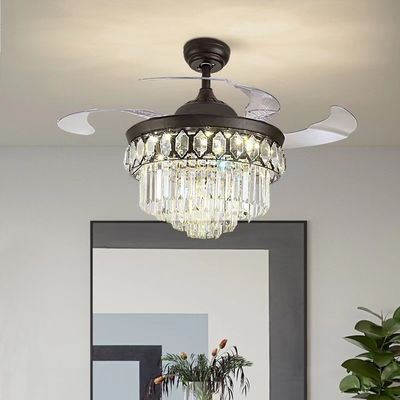 42 Inch chất lượng cao tinh thể thông minh ủ ủ trần DC động cơ cho phòng khách