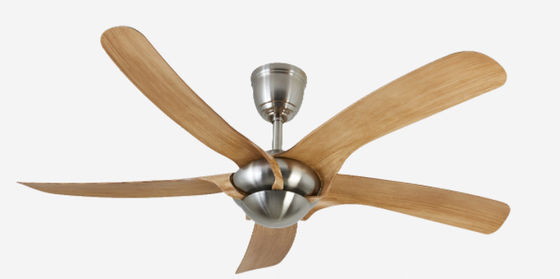 Silver ECO Ống quạt trần châu Âu 52in Ống quạt trần tiết kiệm năng lượng