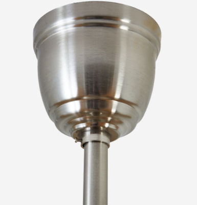 Silver ECO Ống quạt trần châu Âu 52in Ống quạt trần tiết kiệm năng lượng
