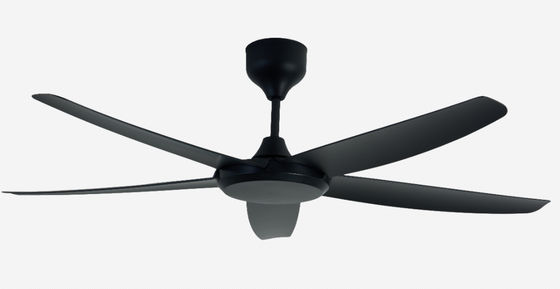 ECO Fan 56 Inch Modern Đen DC Motor Lửa trần cho văn phòng