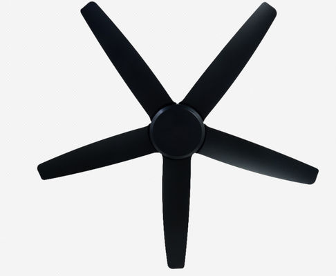 ECO Fan 56 Inch Modern Đen DC Motor Lửa trần cho văn phòng