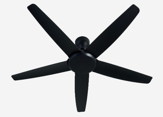 ECO Fan 56 Inch Modern Đen DC Motor Lửa trần cho văn phòng