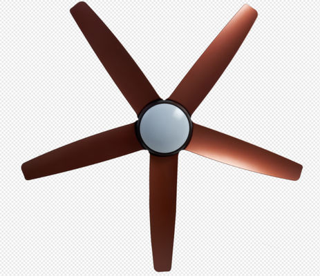 Vàng 56 Inch Động cơ DC hiện đại quạt trần với ánh sáng cho văn phòng