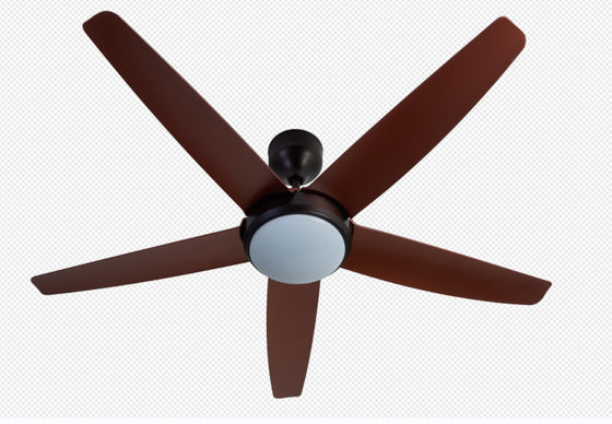 Vàng 56 Inch Động cơ DC hiện đại quạt trần với ánh sáng cho văn phòng