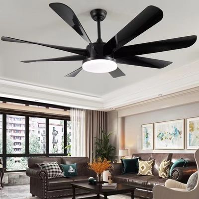 ECO 60In đèn LED Cửa hàng Ống quạt công nghiệp Ống quạt trần thương mại cho kho