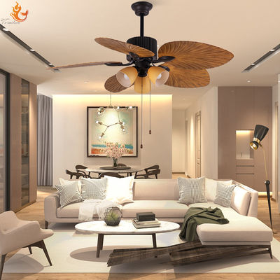 ABS Hoa thiết kế quạt trần 52 inch kiểu châu Âu quạt trần