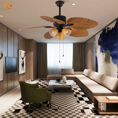 ABS Hoa thiết kế quạt trần 52 inch kiểu châu Âu quạt trần