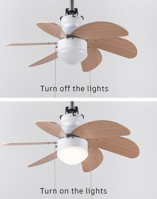 Tiết kiệm năng lượng kéo công tắc quạt trần 36 Inch động cơ AC cho phòng ngủ