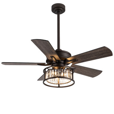 Tốc độ điều chỉnh quạt trần nhà Mỹ 5 lưỡi gỗ dán 42 inch quạt trần nhà