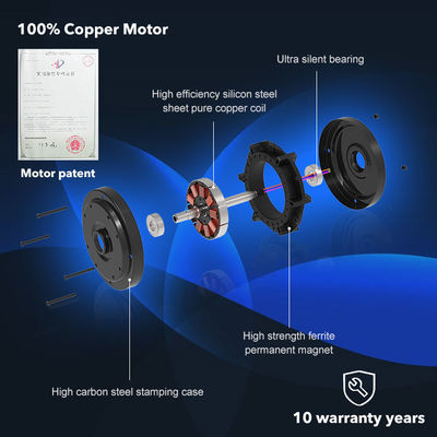 3 màu sắc điều chỉnh đèn lồng quạt trần đèn 36 inch điều khiển từ xa quạt trần vô hình với ánh sáng