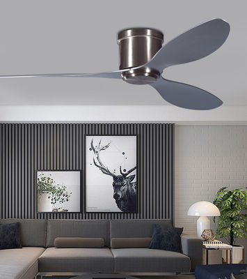 Tiết kiệm năng lượng 52 Inch Silent Ceiling Fan điều khiển từ xa cho phòng ngủ