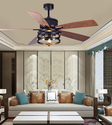 52 inch điều khiển từ xa quạt 5 lưỡi quạt trần dòng trực tiếp