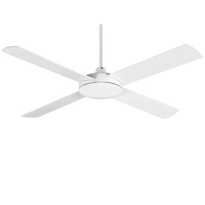 4 Blades gỗ dán 52 inch quạt trần với ánh sáng và điều khiển từ xa