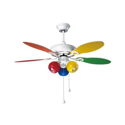 42 inch siêu yên tĩnh quạt trần với 5 màu sắc gỗ dán lưỡi