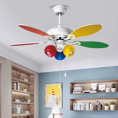 42 inch siêu yên tĩnh quạt trần với 5 màu sắc gỗ dán lưỡi
