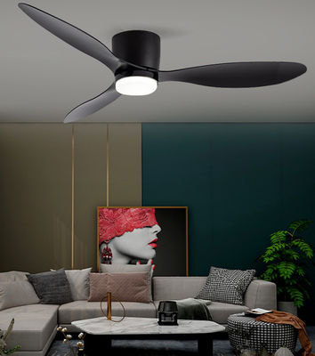 Đen 52 Inch Hugger Ống Ống Ống Ống ABS 3 Blade Ống Ống Ống