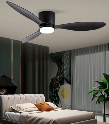 Đen 52 Inch Hugger Ống Ống Ống Ống ABS 3 Blade Ống Ống Ống