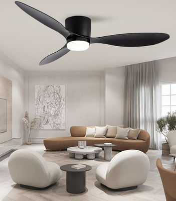 Đen 52 Inch Hugger Ống Ống Ống Ống ABS 3 Blade Ống Ống Ống