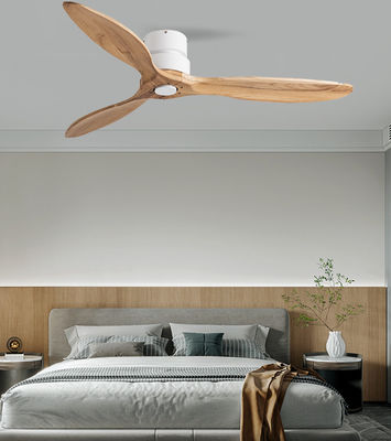 Máy quạt trần treo hiện đại với đèn 3 Blade Flush Mount
