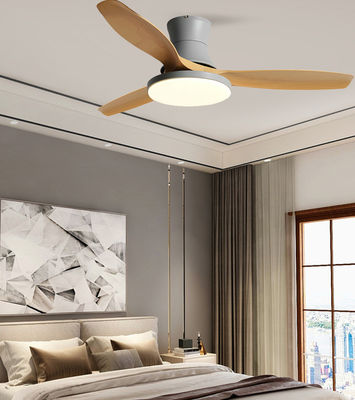 ABS ECO Modern LED Ceiling Fan 52 Inch Fandelier Chứng nhận CE