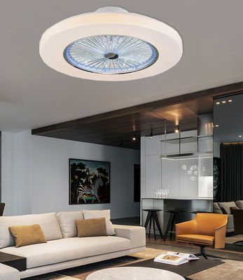 DC ECO Lửa quạt trục treo với đèn không có cánh quạt