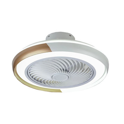 Ventilator trục treo không lưỡi với đèn chùm ánh sáng cho phòng ngủ