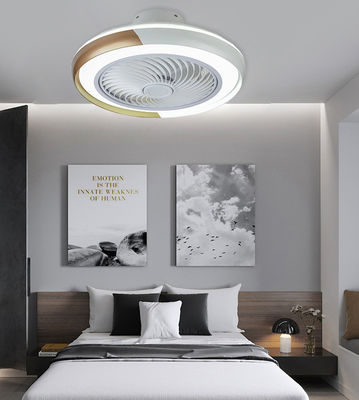 Ventilator trục treo không lưỡi với đèn chùm ánh sáng cho phòng ngủ