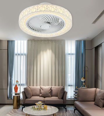 ABS Low Profile Bladeless Ceiling Fan Chandelier 42in Động cơ DC yên tĩnh