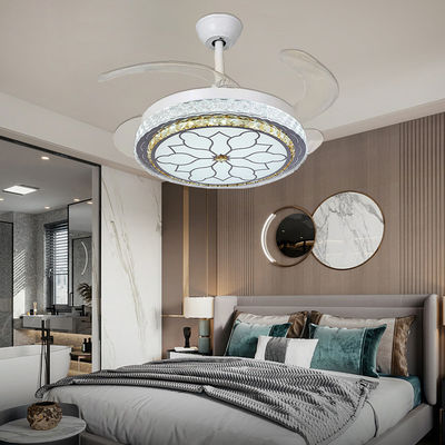 Máy quạt trần không lưỡi dao có thể đảo ngược 3 Máy quạt lưỡi ABS với lưỡi gấp