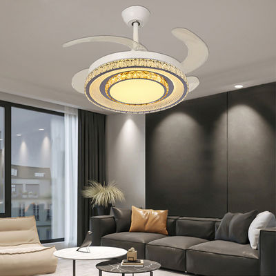 Kiểm soát thông minh Chuỗi quạt blades quạt trần với đèn và lưỡi kéo ra