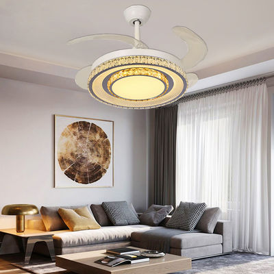 Kiểm soát thông minh Chuỗi quạt blades quạt trần với đèn và lưỡi kéo ra