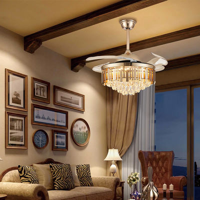 3 ABS Blades Lớp quạt trần với ánh sáng 42 Inch Lớp quạt